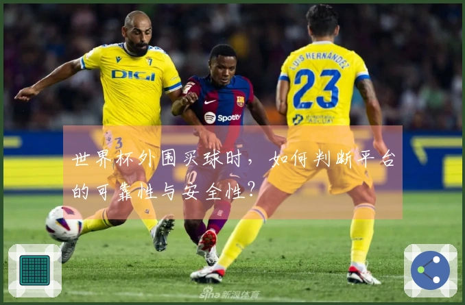 世界杯外围买球时，如何判断平台的可靠性与安全性？